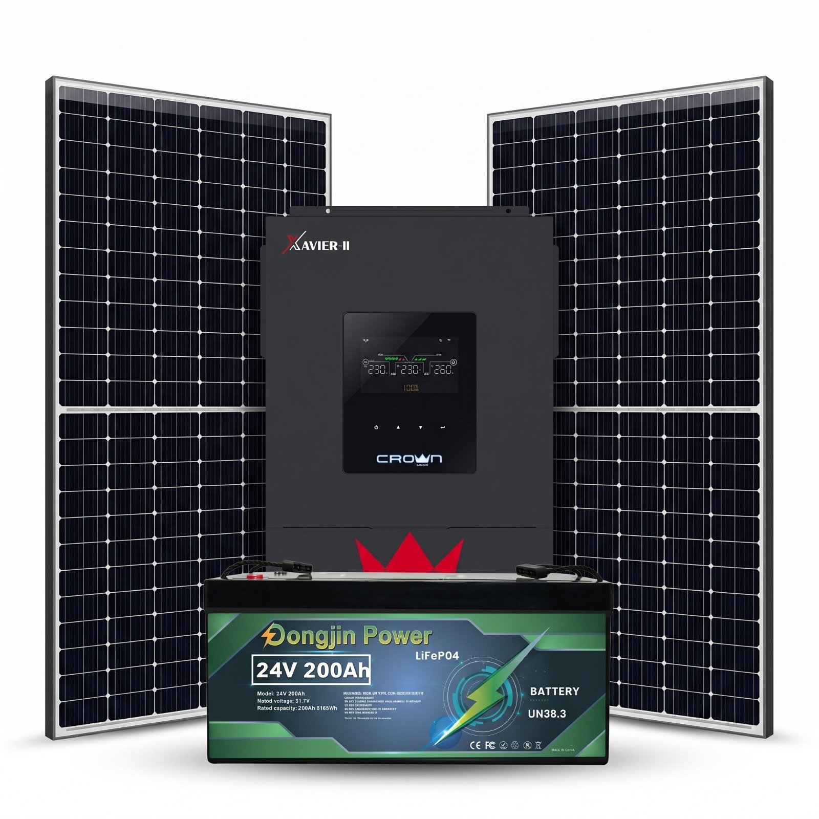 3.6 kW Hybrid Inverter Solar Package