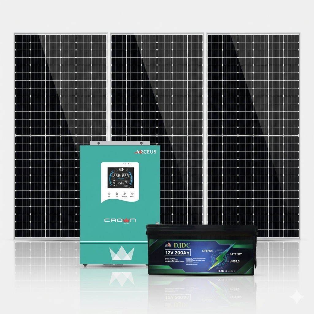 3.6 kW Off-Grid Solar Package